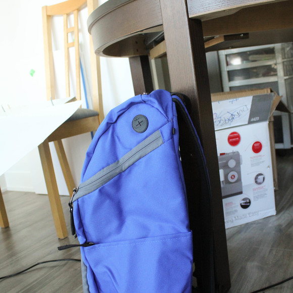 Blue Backpack Large Capacity School Bag - Picture 8 of 15